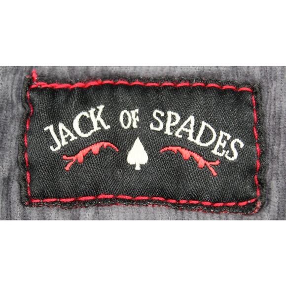 Jack of Spades Gray Corduroy Pants Mens 32x32 Straight Fit Stretch - Picture 6 of 14